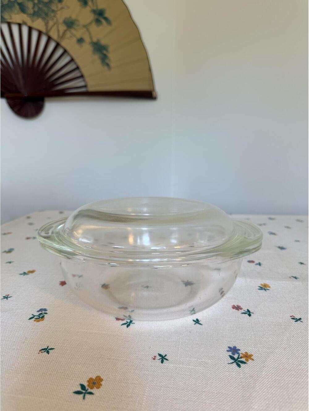 Vintage PYREX 023 Casserole Dish with Lid (683-C11)